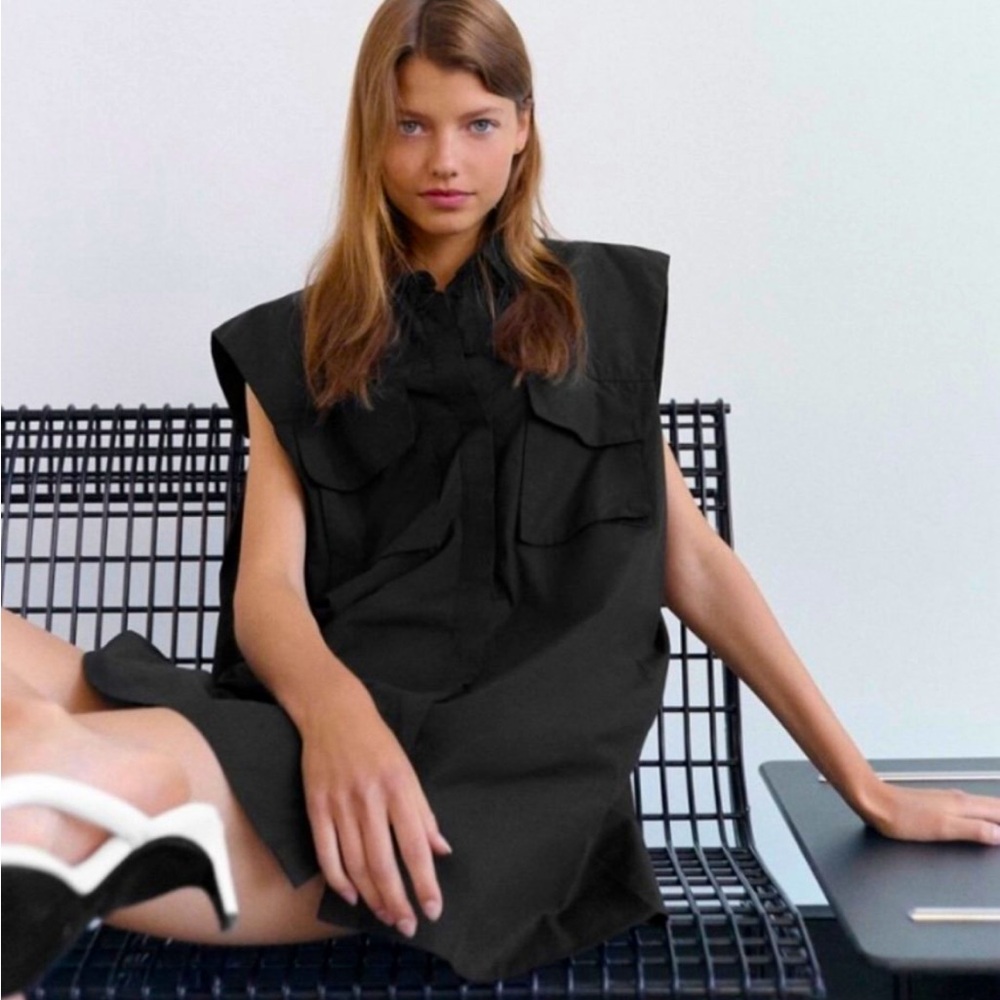 ZARA Tunic Shirt Dress